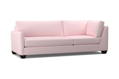 Tuxedo Left Arm Corner Sofa :: Leg Finish: Espresso / Configuration: LAF - Chaise on the Left