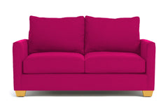 Tuxedo Apartment Size Sofa :: Leg Finish: Natural / Size: Apartment Size - 69&quot;w