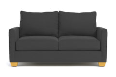 Tuxedo Apartment Size Sofa :: Leg Finish: Natural / Size: Apartment Size - 69&quot;w