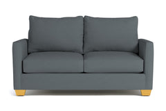 Tuxedo Loveseat :: Leg Finish: Natural / Size: Loveseat - 61&quot;w