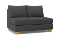 Tuxedo Armless Loveseat :: Leg Finish: Natural