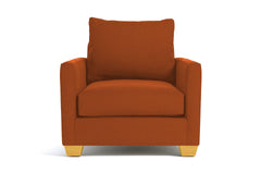 Tuxedo Chair :: Leg Finish: Natural