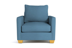 Tuxedo Chair :: Leg Finish: Natural