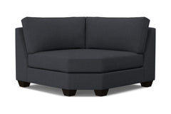 Tuxedo Round Corner :: Leg Finish: Espresso
