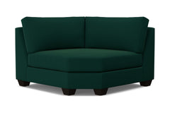 Tuxedo Round Corner :: Leg Finish: Espresso