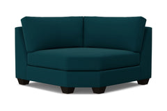 Tuxedo Round Corner :: Leg Finish: Espresso