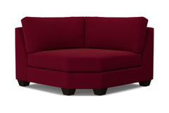 Tuxedo Round Corner :: Leg Finish: Espresso