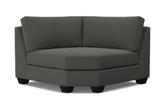 Tuxedo Round Corner :: Leg Finish: Espresso