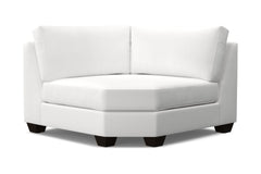 Tuxedo Round Corner :: Leg Finish: Espresso