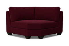Tuxedo Round Corner :: Leg Finish: Espresso