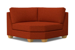 Tuxedo Round Corner :: Leg Finish: Natural