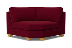 Tuxedo Round Corner :: Leg Finish: Natural