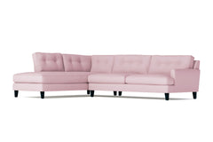 Virgil 2pc Sectional Sofa :: Leg Finish: Espresso / Configuration: LAF - Chaise on the Left
