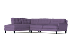 Virgil 2pc Sectional Sofa :: Leg Finish: Espresso / Configuration: LAF - Chaise on the Left