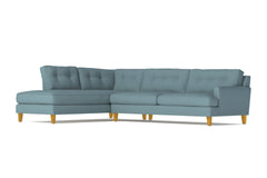 Virgil 2pc Sectional Sofa :: Leg Finish: Natural / Configuration: LAF - Chaise on the Left