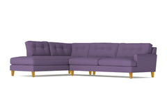 Virgil 2pc Sectional Sofa :: Leg Finish: Natural / Configuration: LAF - Chaise on the Left
