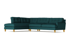 Virgil 2pc Sectional Sofa :: Leg Finish: Natural / Configuration: LAF - Chaise on the Left