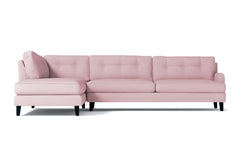 Virgil 2pc Sectional Sofa :: Leg Finish: Espresso / Configuration: LAF - Chaise on the Left