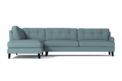 Virgil 2pc Sectional Sofa :: Leg Finish: Espresso / Configuration: LAF - Chaise on the Left