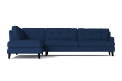 Virgil 2pc Sectional Sofa :: Leg Finish: Espresso / Configuration: LAF - Chaise on the Left
