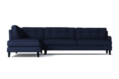 Virgil 2pc Sectional Sofa :: Leg Finish: Espresso / Configuration: LAF - Chaise on the Left
