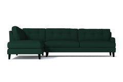 Virgil 2pc Sectional Sofa :: Leg Finish: Espresso / Configuration: LAF - Chaise on the Left