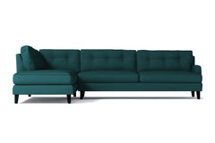 Virgil 2pc Sectional Sofa :: Leg Finish: Espresso / Configuration: LAF - Chaise on the Left
