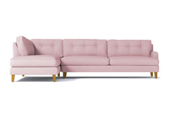 Virgil 2pc Sectional Sofa :: Leg Finish: Natural / Configuration: LAF - Chaise on the Left