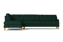Virgil 2pc Sectional Sofa :: Leg Finish: Natural / Configuration: LAF - Chaise on the Left