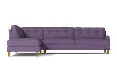 Virgil 2pc Sectional Sofa :: Leg Finish: Natural / Configuration: LAF - Chaise on the Left