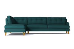 Virgil 2pc Sectional Sofa :: Leg Finish: Natural / Configuration: LAF - Chaise on the Left