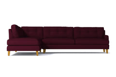 Virgil 2pc Sectional Sofa :: Leg Finish: Natural / Configuration: LAF - Chaise on the Left