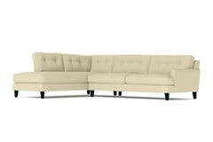 Virgil 2pc Sectional Sofa :: Leg Finish: Espresso / Configuration: LAF - Chaise on the Left