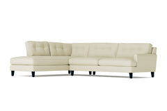 Virgil 2pc Sectional Sofa :: Leg Finish: Espresso / Configuration: LAF - Chaise on the Left