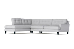 Virgil 2pc Sectional Sofa :: Leg Finish: Espresso / Configuration: LAF - Chaise on the Left