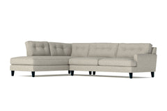 Virgil 2pc Sectional Sofa :: Leg Finish: Espresso / Configuration: LAF - Chaise on the Left