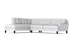 Virgil 2pc Sectional Sofa :: Leg Finish: Espresso / Configuration: LAF - Chaise on the Left