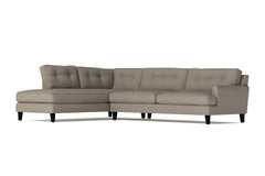 Virgil 2pc Sectional Sofa :: Leg Finish: Espresso / Configuration: LAF - Chaise on the Left