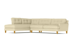 Virgil 2pc Sectional Sofa :: Leg Finish: Natural / Configuration: LAF - Chaise on the Left