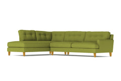 Virgil 2pc Sectional Sofa :: Leg Finish: Natural / Configuration: LAF - Chaise on the Left