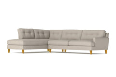 Virgil 2pc Sectional Sofa :: Leg Finish: Natural / Configuration: LAF - Chaise on the Left