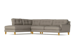 Virgil 2pc Sectional Sofa :: Leg Finish: Natural / Configuration: LAF - Chaise on the Left
