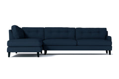 Virgil 2pc Sectional Sofa :: Leg Finish: Espresso / Configuration: LAF - Chaise on the Left