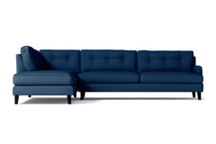 Virgil 2pc Sectional Sofa :: Leg Finish: Espresso / Configuration: LAF - Chaise on the Left