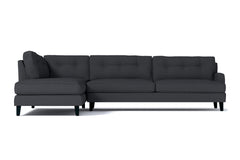 Virgil 2pc Sectional Sofa :: Leg Finish: Espresso / Configuration: LAF - Chaise on the Left
