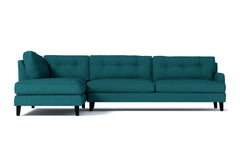 Virgil 2pc Sectional Sofa :: Leg Finish: Espresso / Configuration: LAF - Chaise on the Left