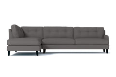 Virgil 2pc Sectional Sofa :: Leg Finish: Espresso / Configuration: LAF - Chaise on the Left