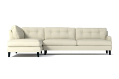 Virgil 2pc Sectional Sofa :: Leg Finish: Espresso / Configuration: LAF - Chaise on the Left