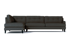 Virgil 2pc Sectional Sofa :: Leg Finish: Espresso / Configuration: LAF - Chaise on the Left