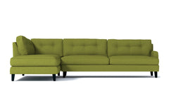 Virgil 2pc Sectional Sofa :: Leg Finish: Espresso / Configuration: LAF - Chaise on the Left